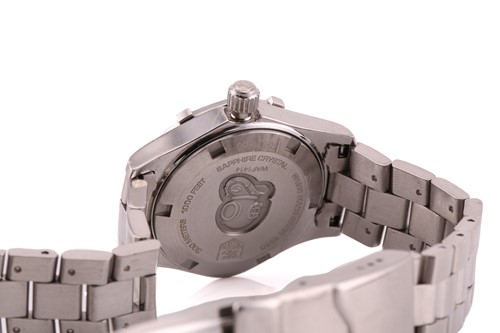 Lot 338 - A Tag Heuer Aquaracer 300 meters lady's...