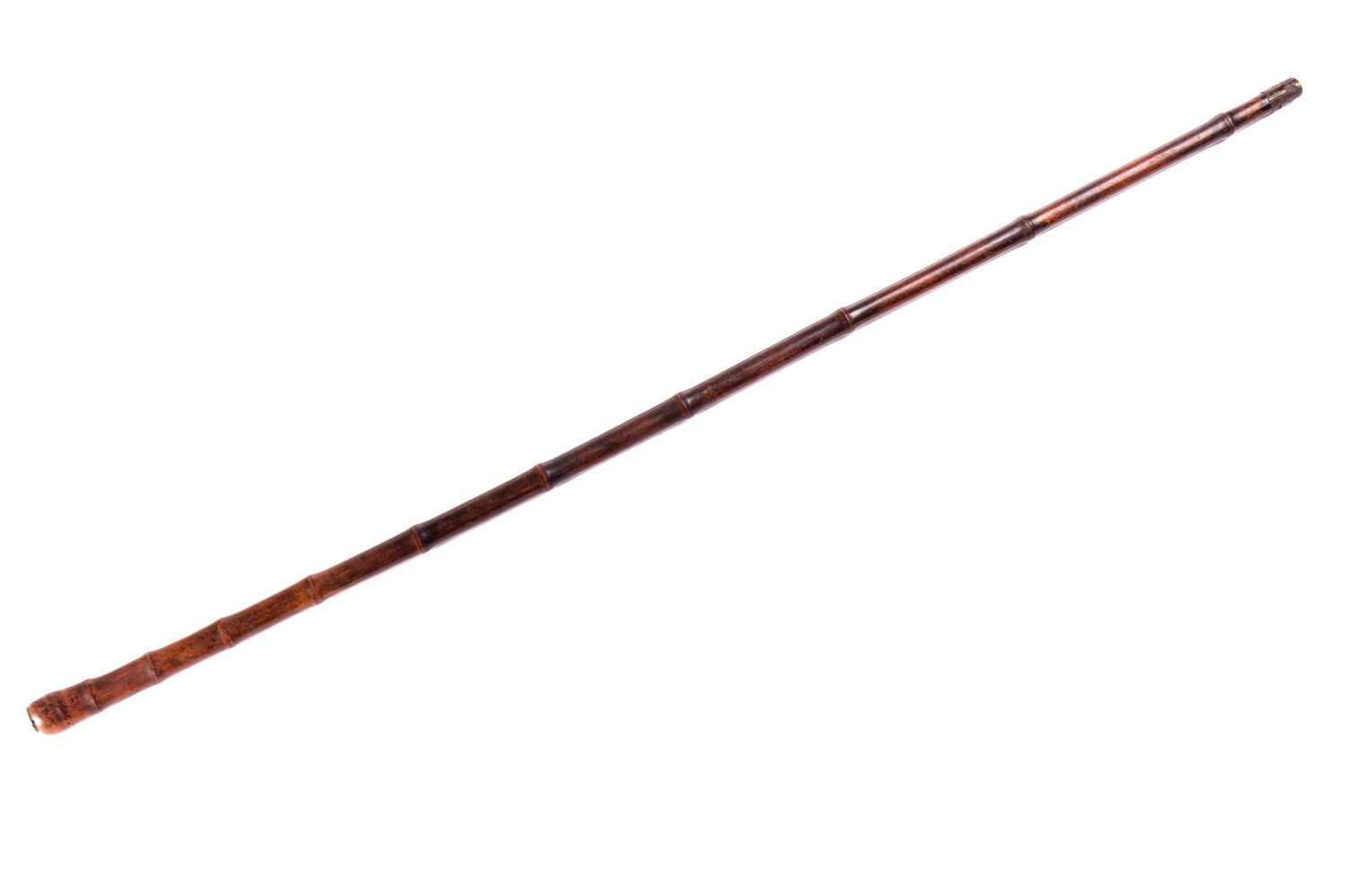 Lot 193 - A Victorian cane-bodied "Flick Stick"...