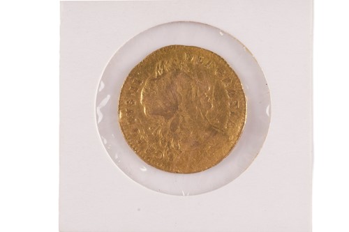 Lot 297 - Charles II (1660-1685): 1673 gold Guinea,...