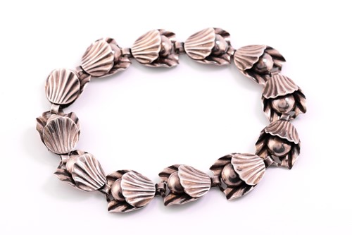 Lot 115 - A bracelet by Danish designer Hermann Siersbol...