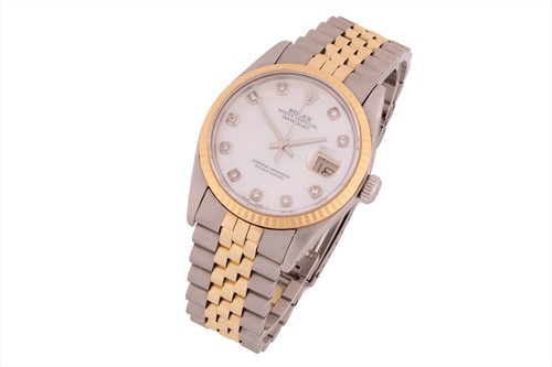 Lot 311 - A Rolex Oyster Perpetual Datejust ref. 1600...