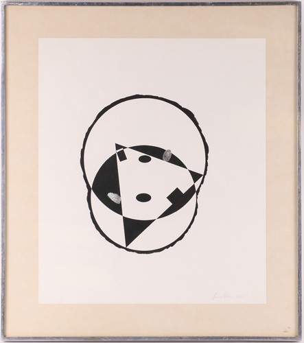Lot 72 - Bernard Cohen (b.1933) British, abstract study,...