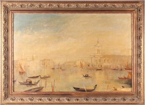Lot 37 - Follower of JMW Turner (1775-1851), a view of...