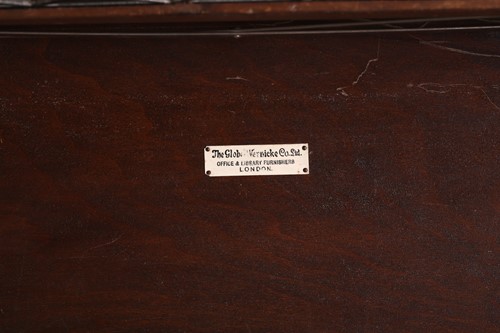 Lot 123 - A pair of Globe Wernicke four-section modular...