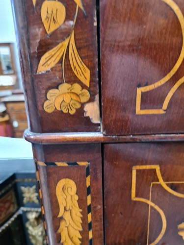 Lot 155 - An early 19th-century Dutch marquetry inlaid...