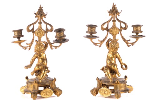 Lot 172 - A late 19th century Henry Marc of Paris 8-day...