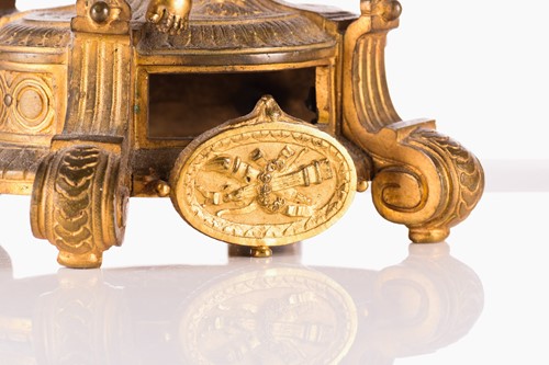 Lot 172 - A late 19th century Henry Marc of Paris 8-day...