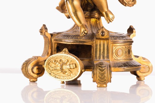 Lot 172 - A late 19th century Henry Marc of Paris 8-day...