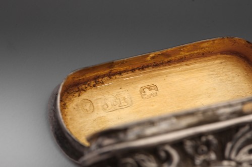 Lot 306 - A Victorian silver vinaigrette in the form of...