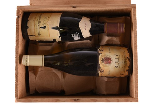 Lot 241 - Two part cases of mixed wine, comprising a...