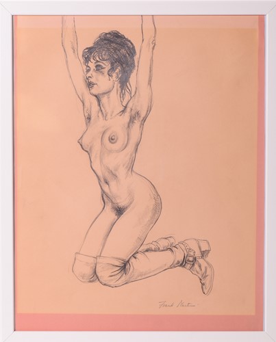 Lot 48 - Frank Martin (1921-2005), study of a female...