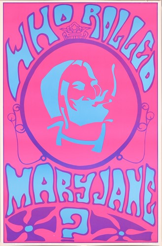Lot 94 - 'Who Rolled Mary Jane', two original 1969...