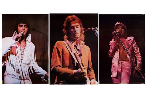 Lot 44 - Three early 1970s colour concert large...