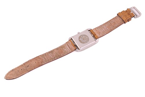Lot 227 - A Hermès Cape Cod wristwatch, with a...