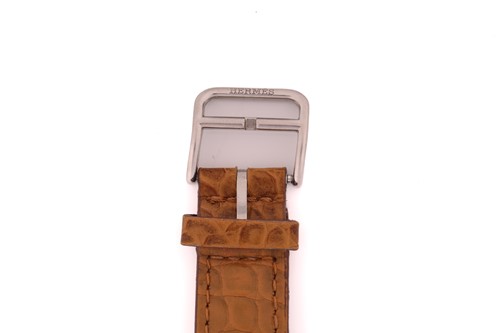 Lot 227 - A Hermès Cape Cod wristwatch, with a...