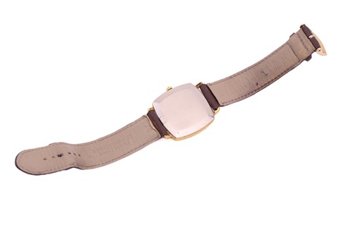 Lot 245 - An Omega Geneva wrist watch, with a Swiss-made...