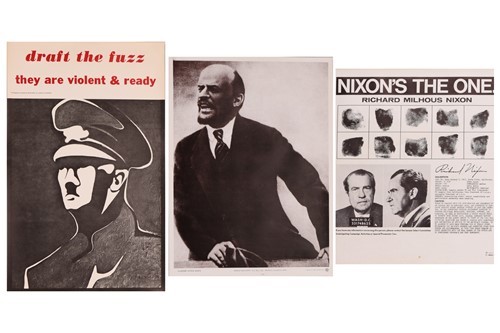 Lot 49 - Three original American political posters,...