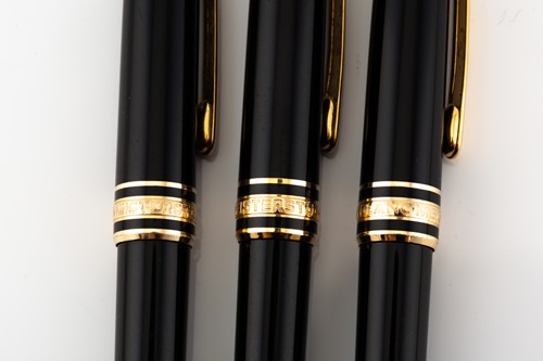 Lot 188 - Montblanc - two ballpoint pens and a...