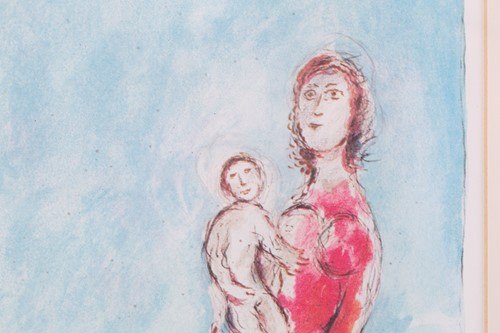 Lot After Marc Chagall (1887 - 1985) ' Mother &...