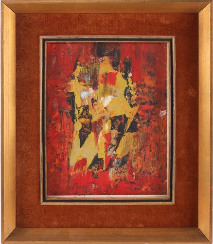 Lot 5 - Early 20th century school, abstract study in...