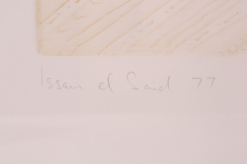Lot 60 - Isaam El Said (1938-1988), 'Seated Woman',...