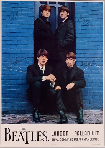 Lot 85 - The Beatles: a 1964 Lithographic poster,...