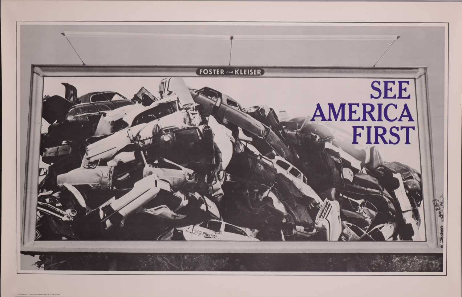 Lot 136 - Two original 1967 American political protest