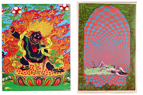 Lot 120 - Two original American psychedelic posters,...