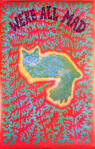Lot 151 - An original 1967 psychedelic blacklight poster,...