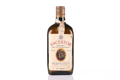 Lot 357 - A bottle of Ancestor Dewar's Rare Old Scotch...