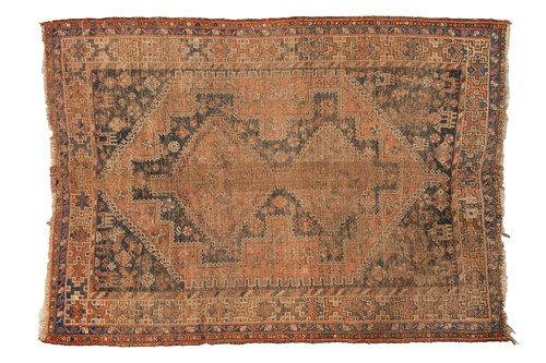 Lot 268 - An antique probably South West Persian indigo...