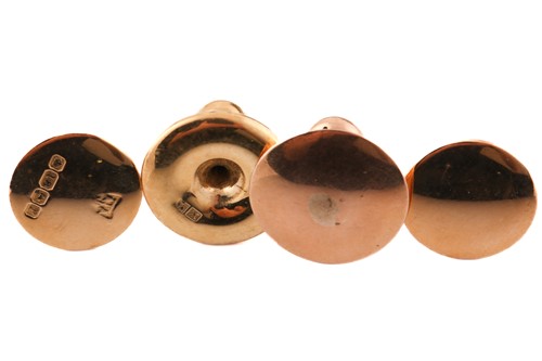 Lot 111 - A miscellaneous collection of dress studs and...