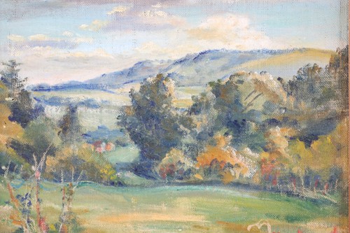 Lot 8 - Hermione Hammond (1910-2005), 'South Downs',...
