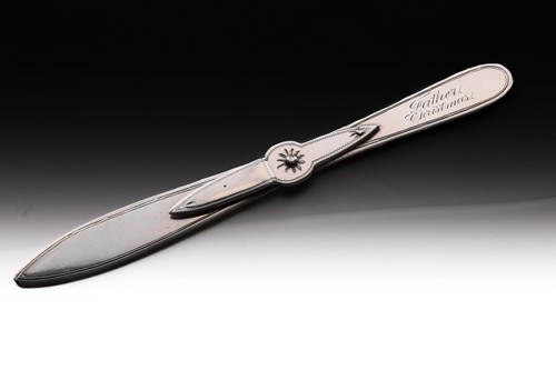 Lot 322 - A small Tiffany page turner/paper knife...