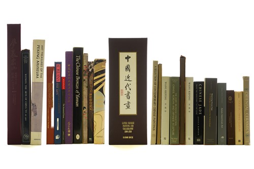 Lot 114 - A large collection of Volumes on Asian art...