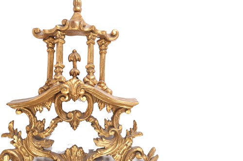 Lot 265 - An 18th-century style carved wood and gilt...