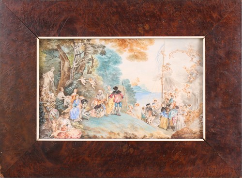 Lot 66 - French School, early 19th-century miniature...