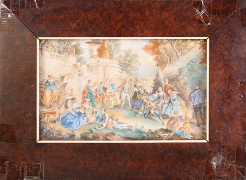 Lot 66 - French School, early 19th-century miniature...