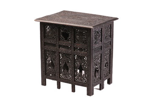 Lot A 19th-century rectangular carved and pierced...