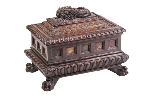 Lot A large 19th century late "Grand -Tour" carved...