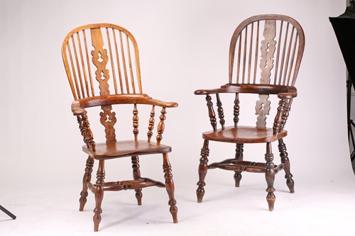 Lot 292 - Two similar19th/20th-century Yorkshire-type...