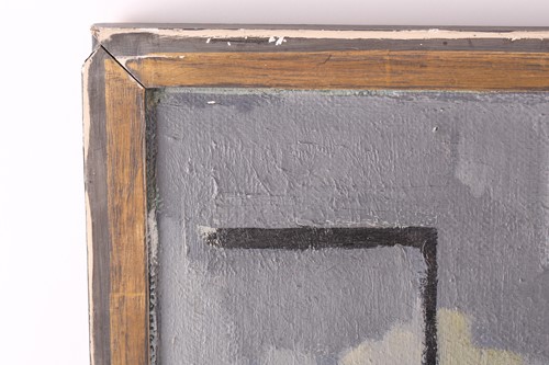 Lot 36 - Weller (20th century), abstract study of a bar,...