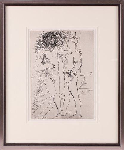 Lot 51 - Pablo Picasso (1881-1973), 'Le Banquet' from...