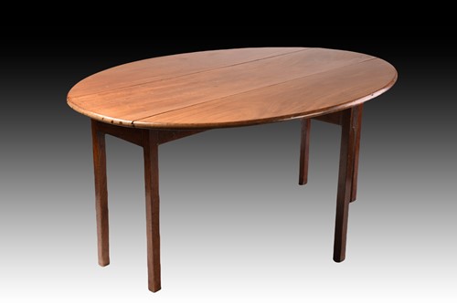 Lot 228 - A George III mahogany oval "Wake" table...