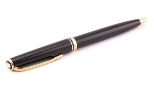 Lot 42 - Montblanc - A rollerball pen, a pair of...