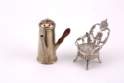 Lot 316 - A collection of white metal miniatures, with...