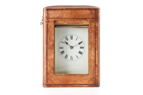 Lot 298 - An early 20th-century corniche cased repeating...