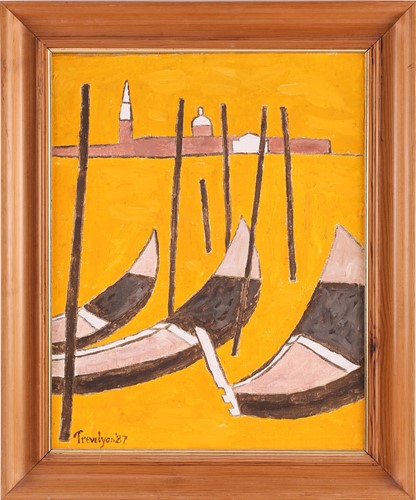 Lot 35 - Julian Trevelyan (1910-1988), 'Venice', signed...