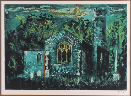 Lot 107 - John Piper (1903-1992), 'Hautbois Church,...