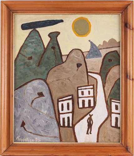 Lot 3 - Julian Trevelyan (1910-1988), 'Cappadocia',...